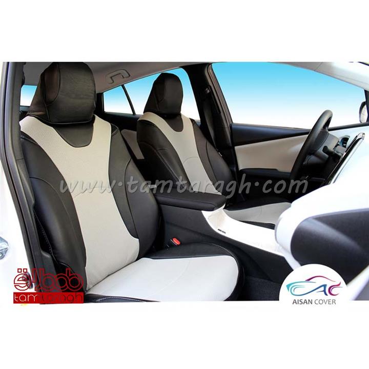 روکش صندلی چرم تویوتا پریوس برند آیسان Aisan Toyota Prius  seat Cover